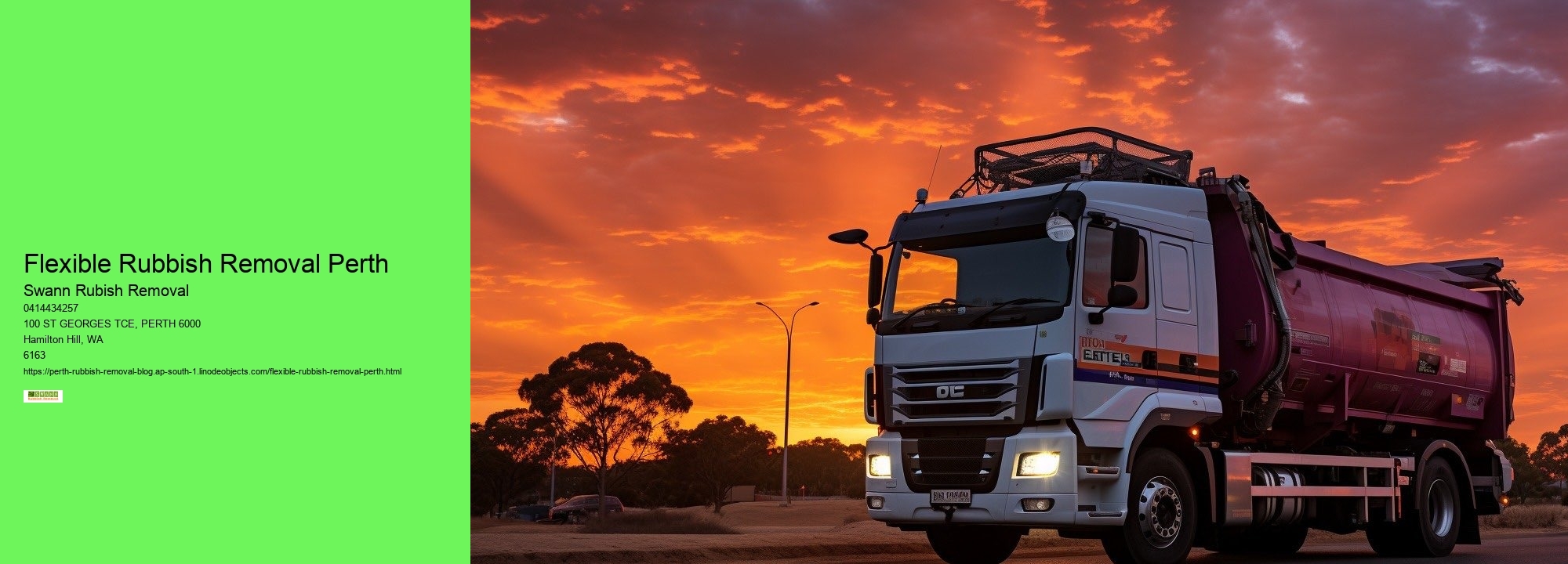 Sustainable Garbage Services Perth