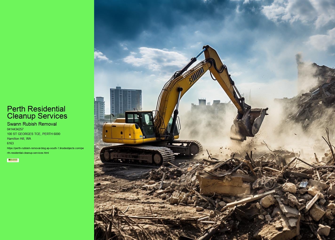 Perth Residential Cleanup Services