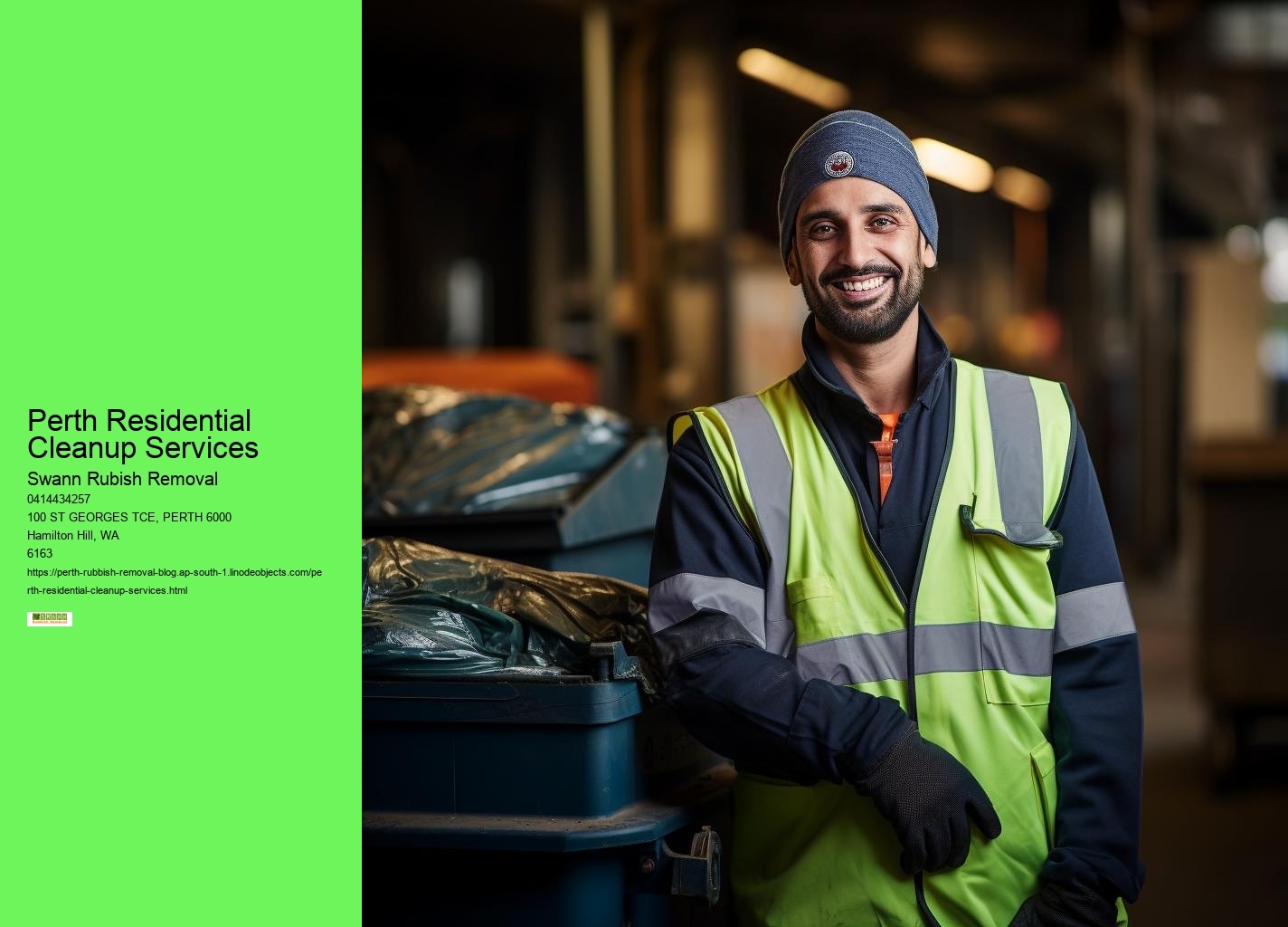 Local Rubbish Removal Perth